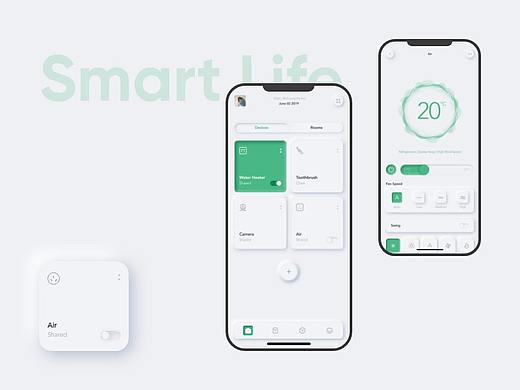 智能家居 | 新拟物风格APP