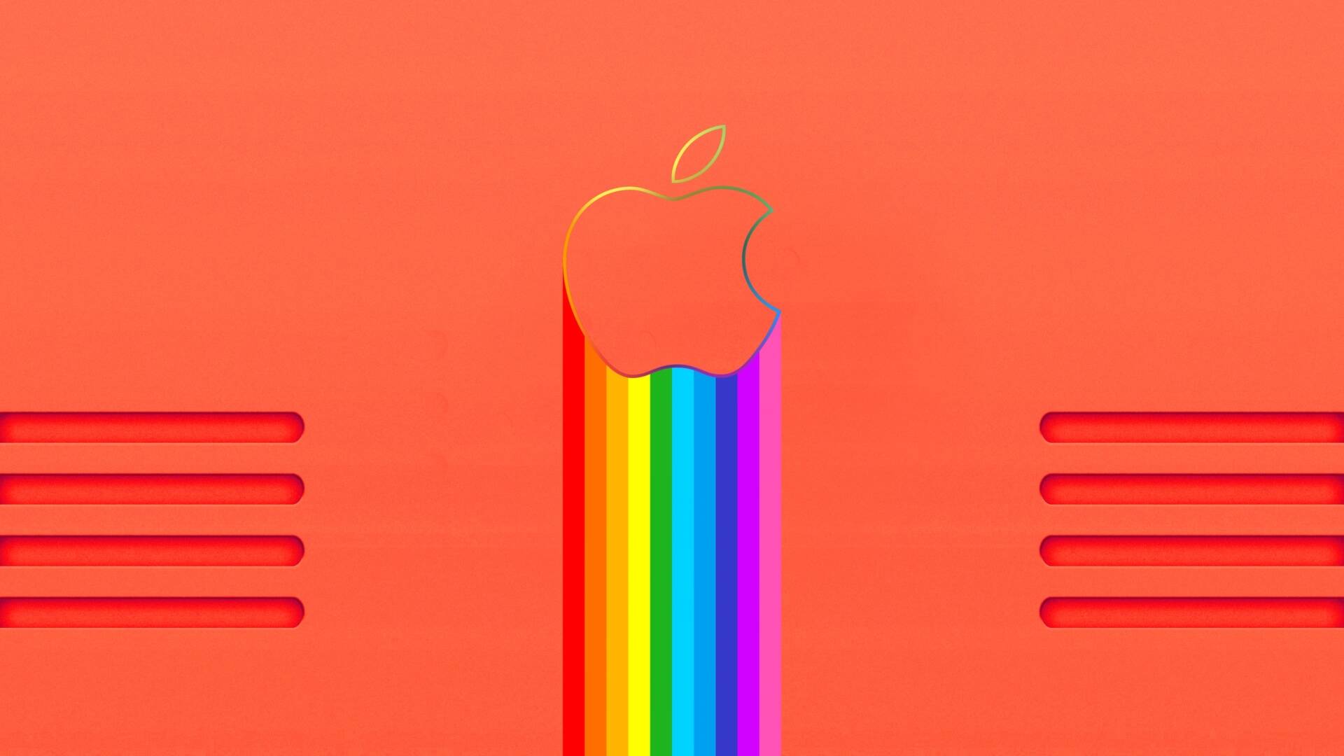 苹果logo桌面高清动态壁纸|其他|教程|mac小美人儿 - 原创文章 - 站酷