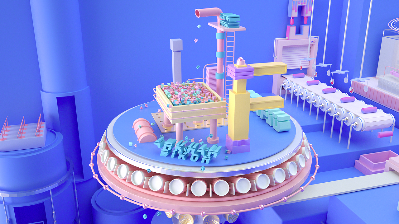 C4D动态设计作品