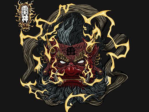 雷神（个人主页-ZMzQ3MDQwNjQ=） - 新锐潮流插画 - 站酷设计师八两先生原创素材 - 站酷ZCOOL