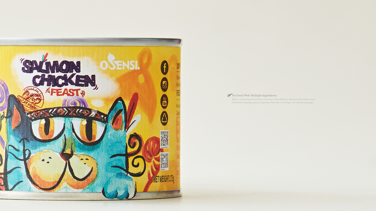 【OSENSI·主粮罐头】宠物食品包装