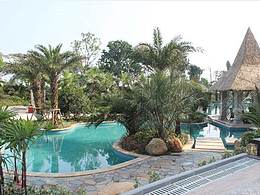 南充天来大酒店室外泳池设计