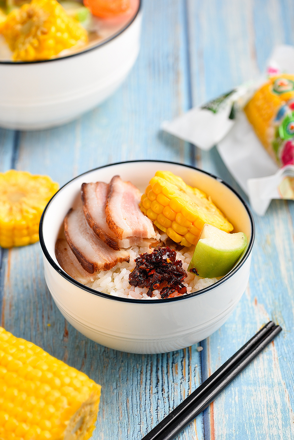 玉米棒、玉米粒拍摄