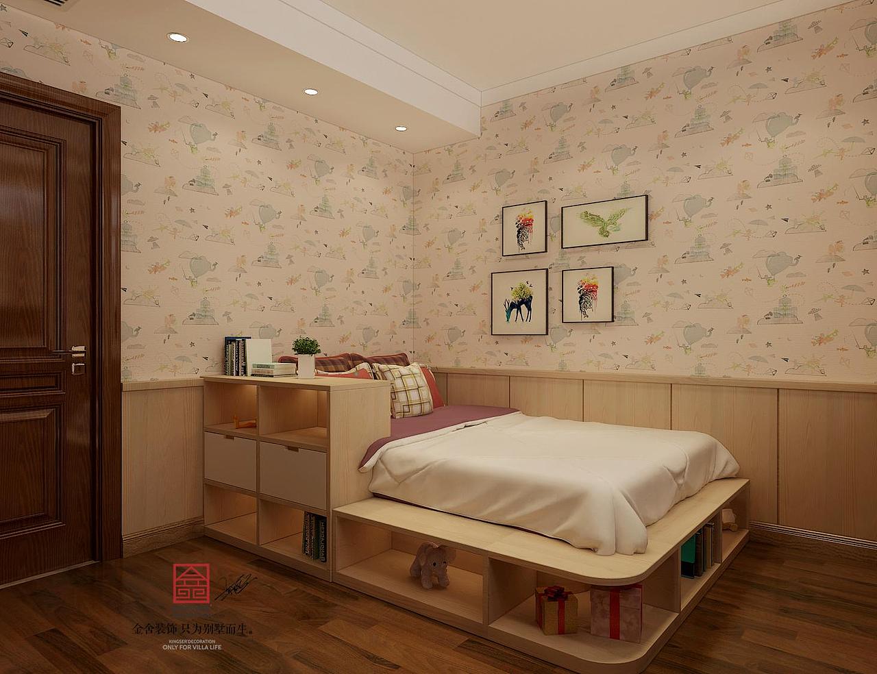 【金舍装饰】林荫大院装修141平简约时尚