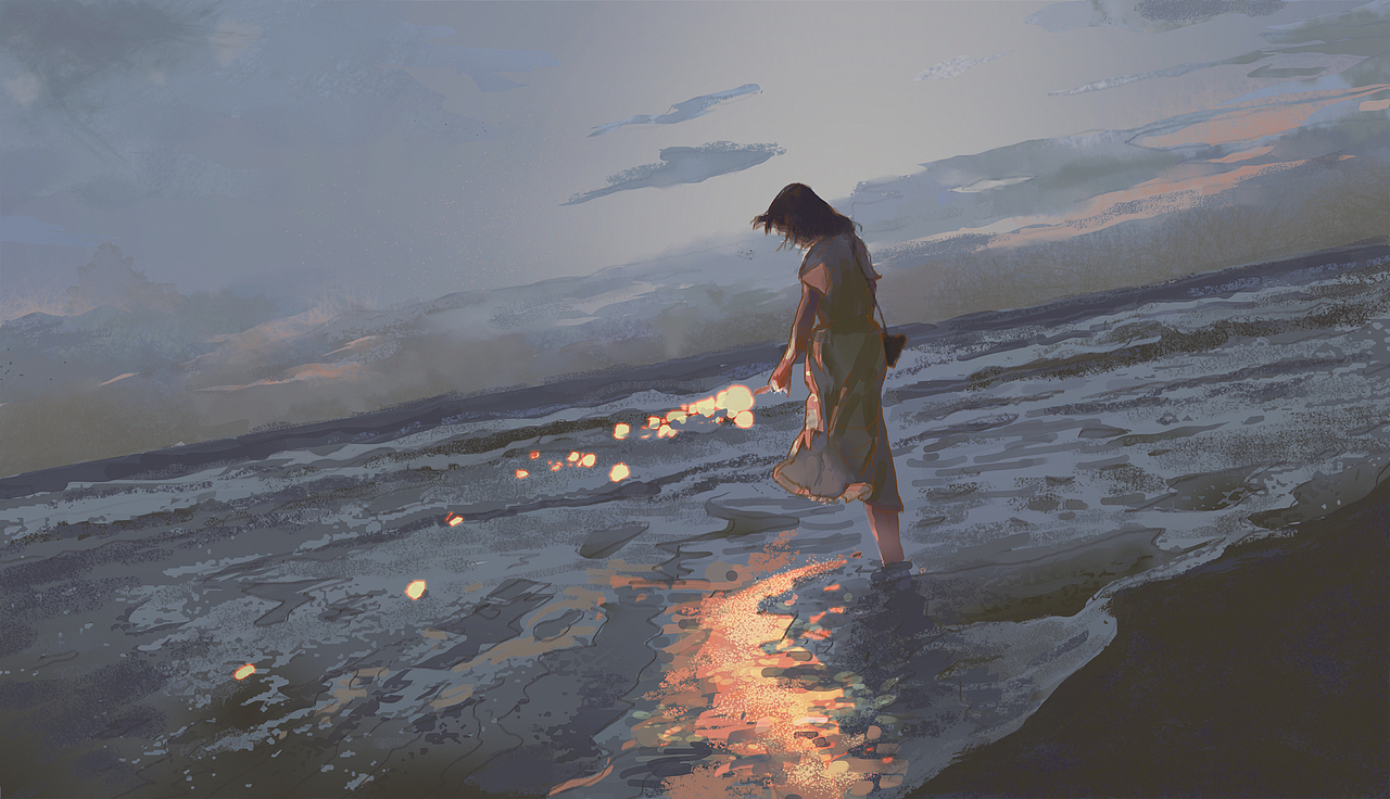 最暗的夜 才能见到最美的光