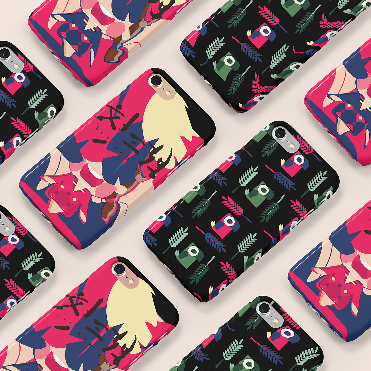 刘三姐IP形象设计练习（图ZMjcxOTQyNDUy） - IP形象 - 站酷设计师黑脸猫掌柜原创素材 - 站酷ZCOOL