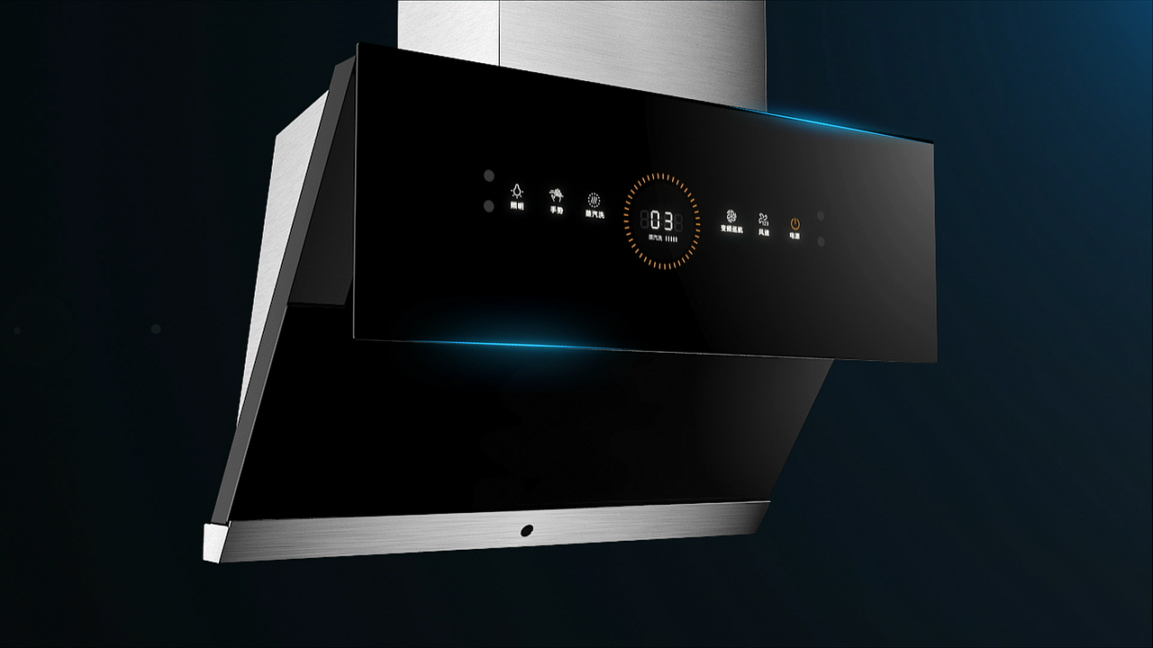 美的智天幕油烟机