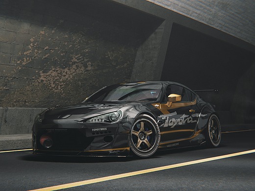 toyota gt86 rocketbunny - 丰田火箭兔宽体改装