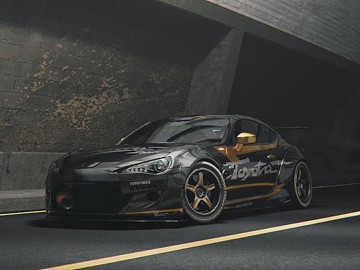 TOYOTA GT86 RocketBunny - 丰田火箭兔宽体改装