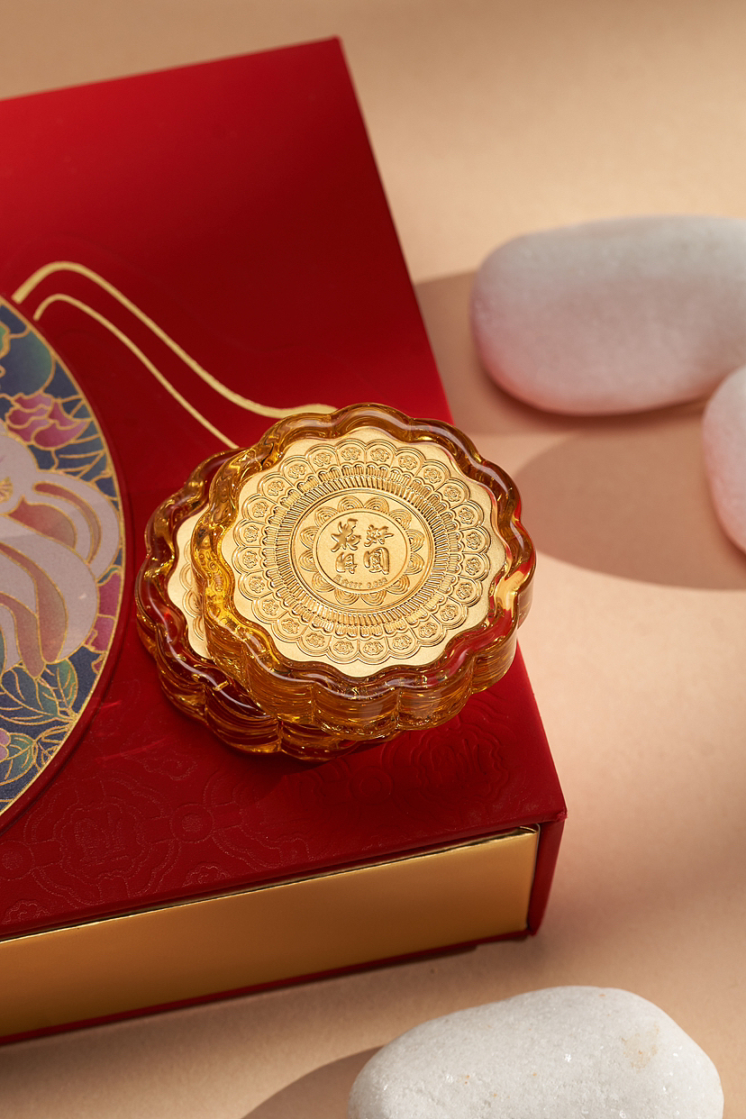 黄金琉璃月饼
