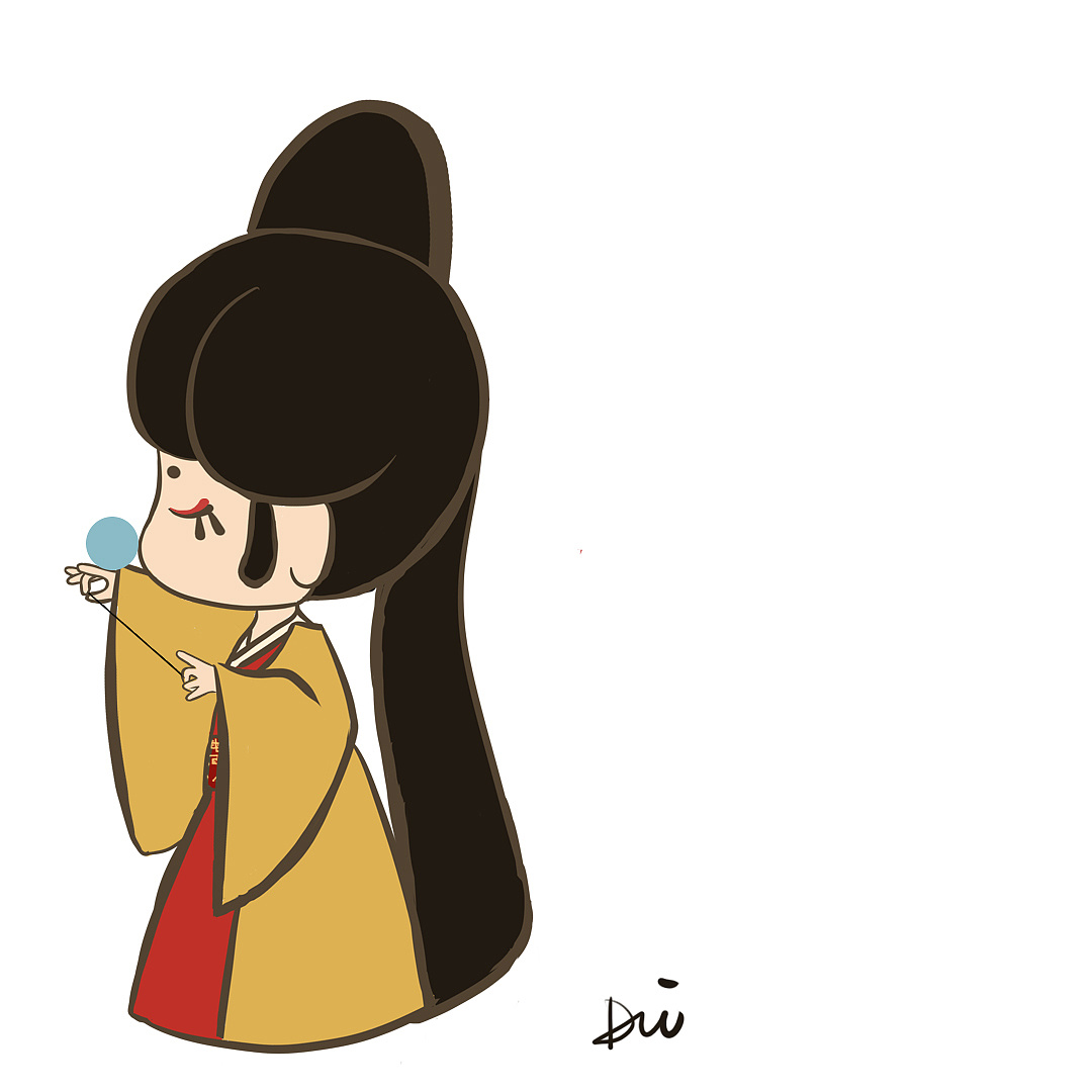 斯芬克学生作品-东方不败|平面|ip形象|斯芬克艺术教育1 - 原创作品 -