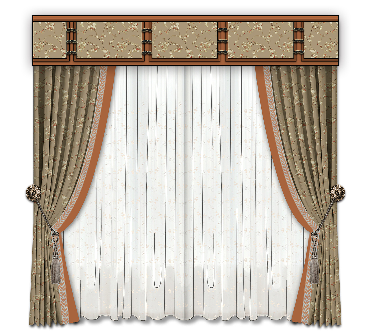 窗帘.软装册子 | 经典中式、禅意中式、海派中式