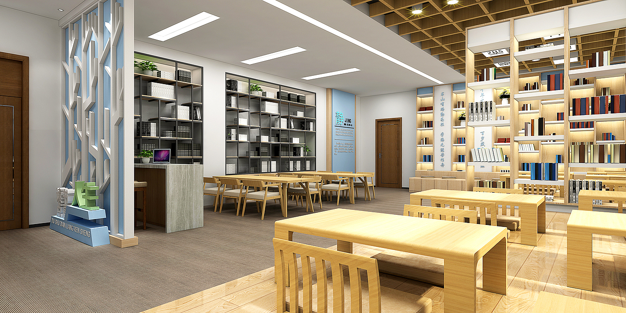 小学生图书阅览室