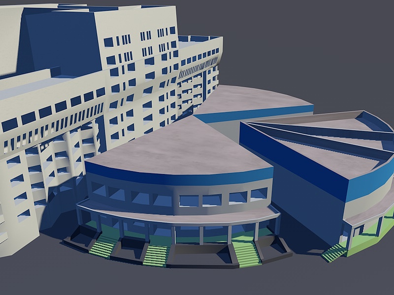 c4d初学【室内、建筑简单建模】