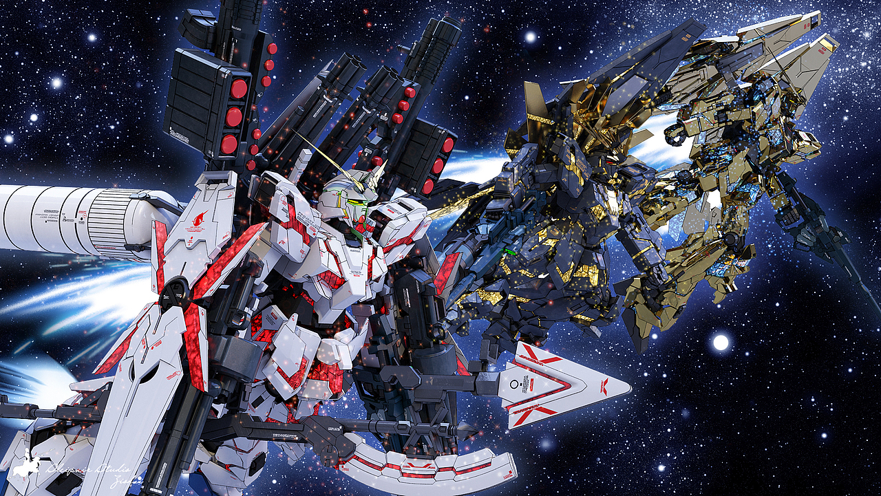 mg 独角兽1 2 3号机 完全版（图ZMjk5MDIxMTY=） - 动画/影视 - 站酷设计师ziodai原创素材 - 站酷ZCOOL