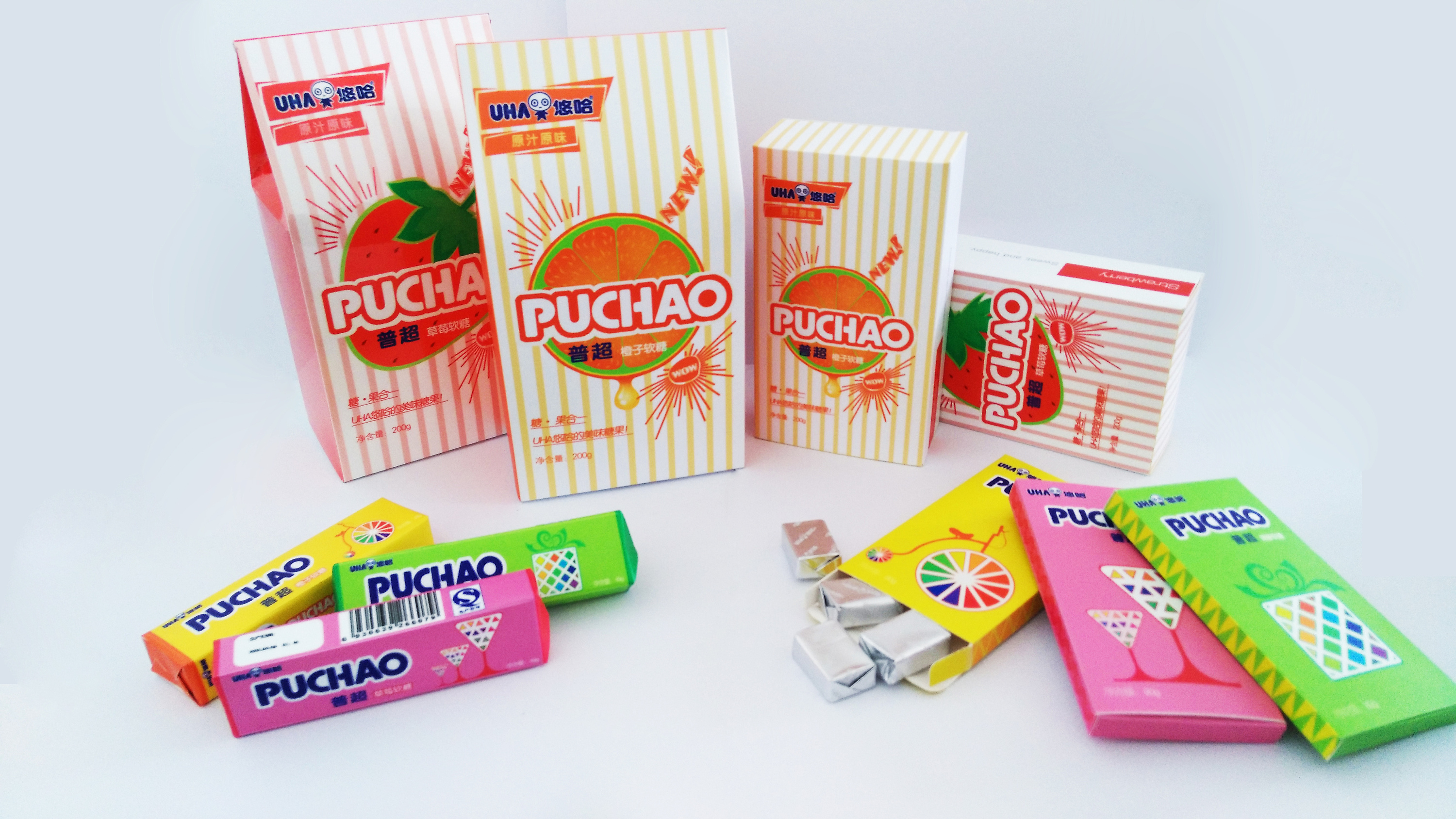 "普超"水果糖系列|平面|包装|有赞才能更酷 - 原创作品 - 站酷 (zcool