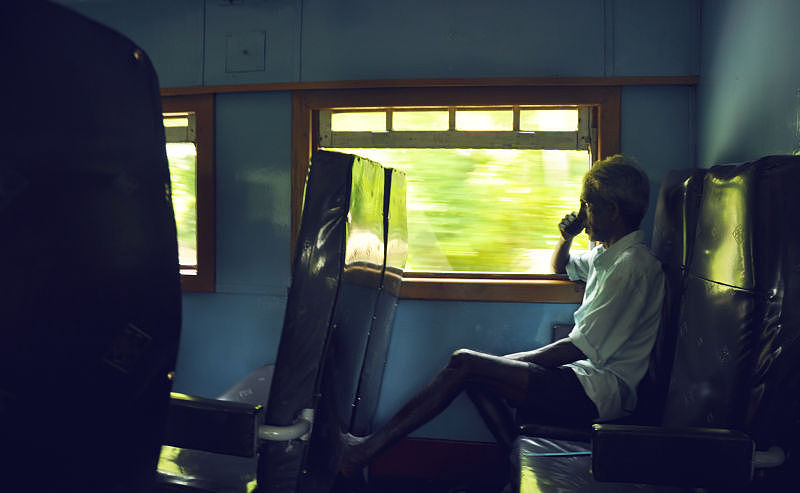 The trip of Sri Lanka's train