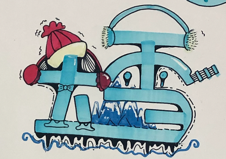 pop字体设计24节气