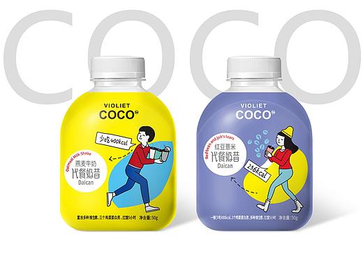 COCO 代餐奶昔——系列包装