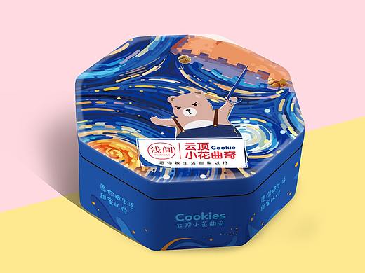 【浅间】【糖糖屋】云顶小花曲奇 铁罐包装