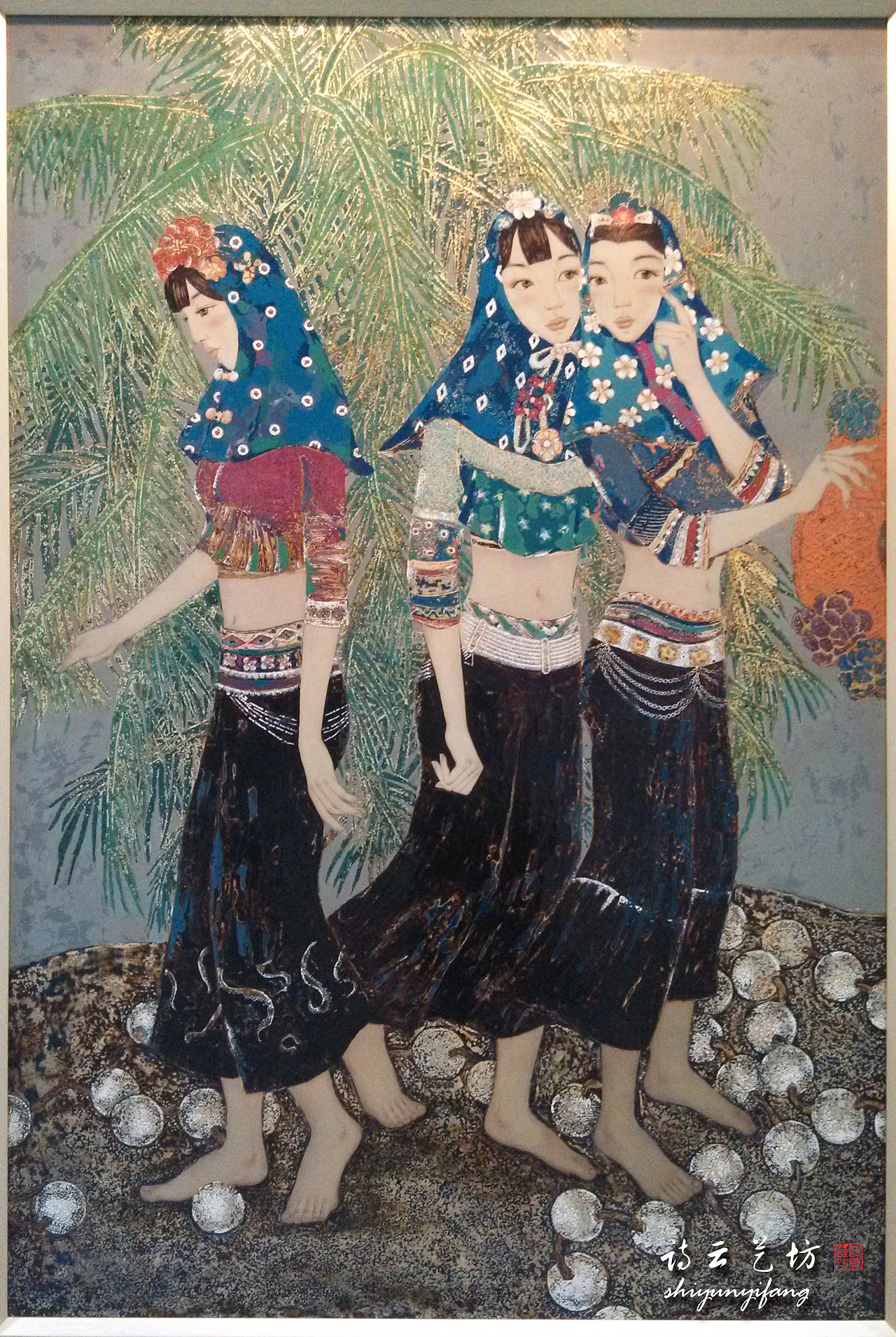 漆画|纯艺术|绘画|诗云艺坊 - 原创作品 - 站酷 (zcool)