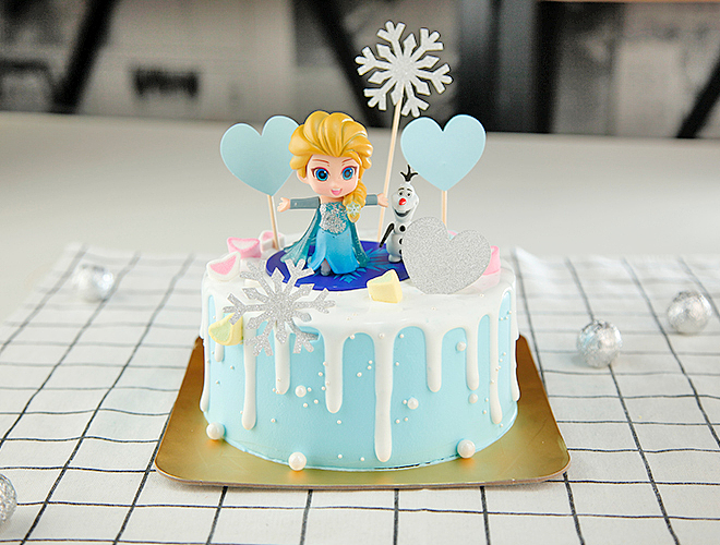 时指间烘焙 DIY蛋糕展示