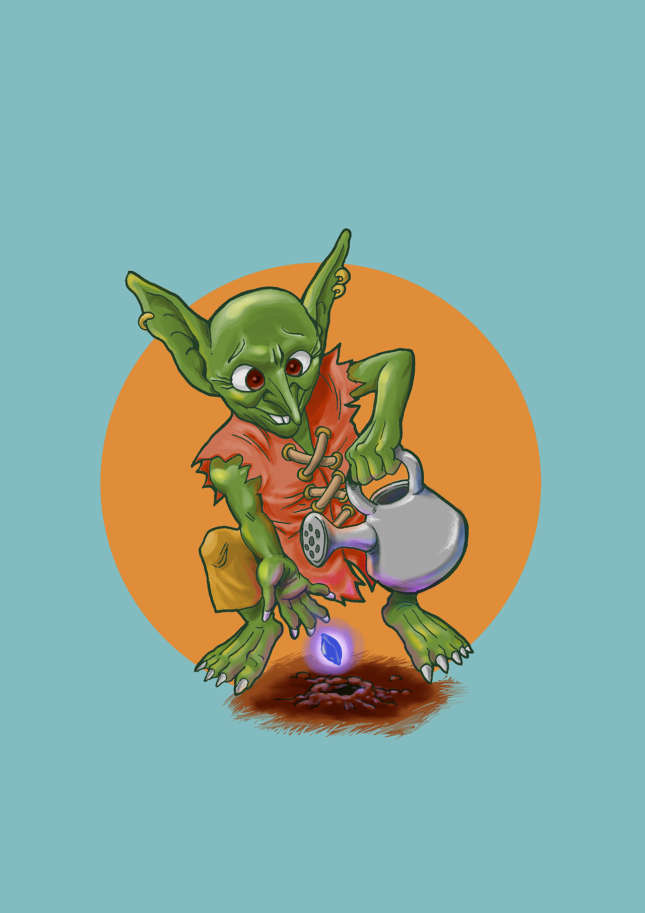 亲子地下城插画