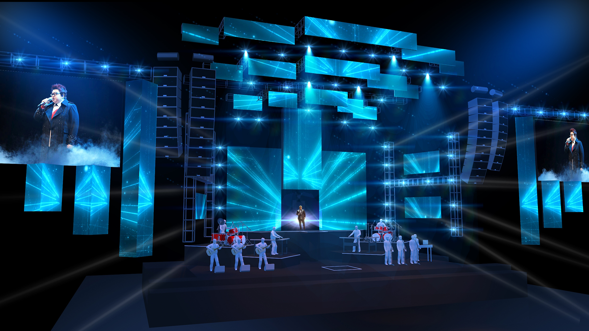 韩红澳门演唱会|空间|舞台美术|gtowkya - 原创作品 - 站酷 (zcool)