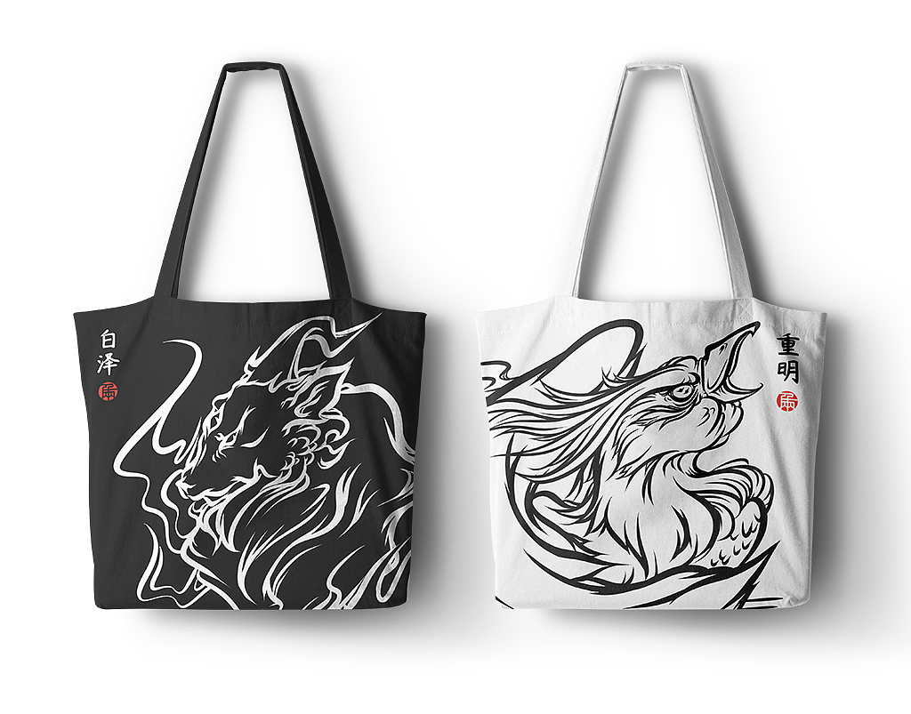 五瑞兽 | 国风原创IP设计