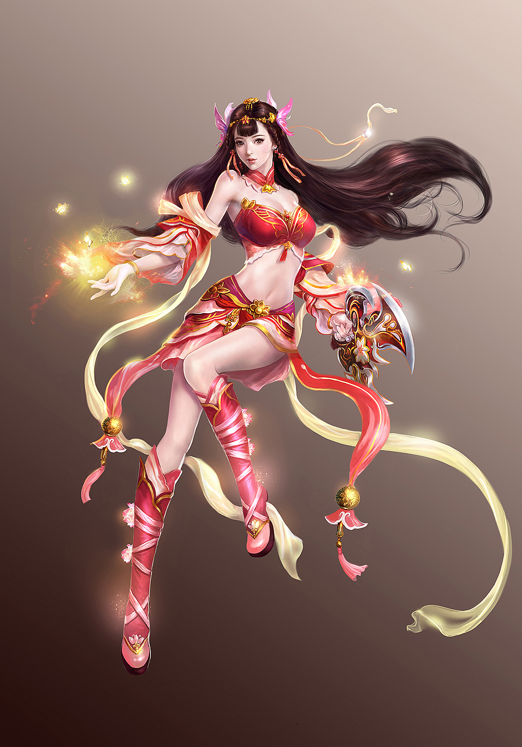 几个萌妹人设（图ZOTE4Mzk3OTI=） - 游戏原画 - 站酷设计师董绍华原创素材 - 站酷ZCOOL