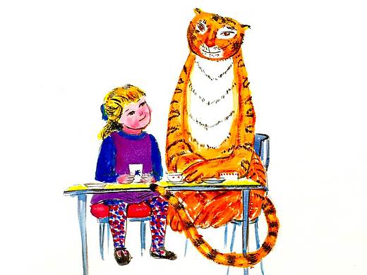 老虎來喝下午茶（個人主頁-ZMjUyNzMyMjQ=） - 繪畫 - 站酷設(shè)計師taoyellow原創(chuàng)素材 - 站酷ZCOOL