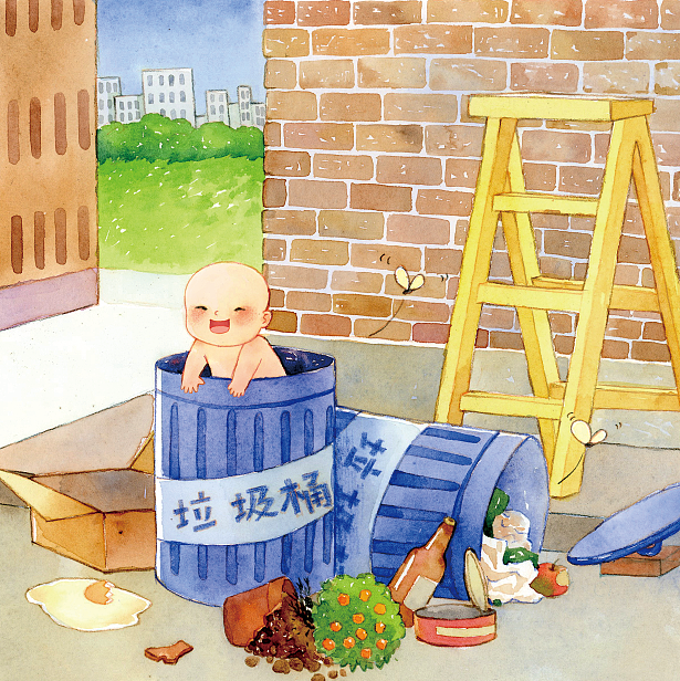 已出版儿童绘本中的一些图（图ZMjczMzY4MzQ0） - 绘本 - 站酷设计师插画师米若原创素材 - 站酷ZCOOL