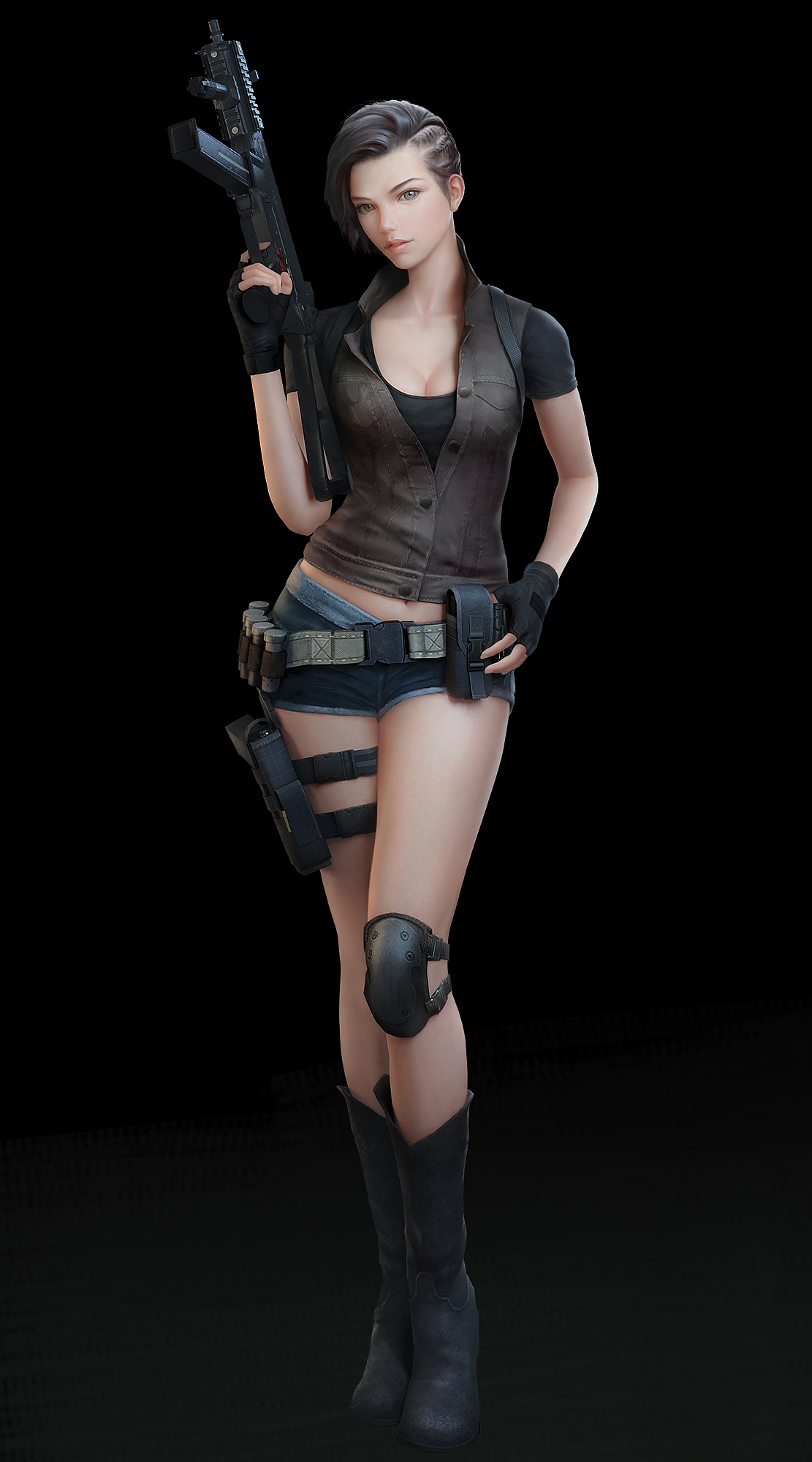 游戏写实类角色立绘(一)