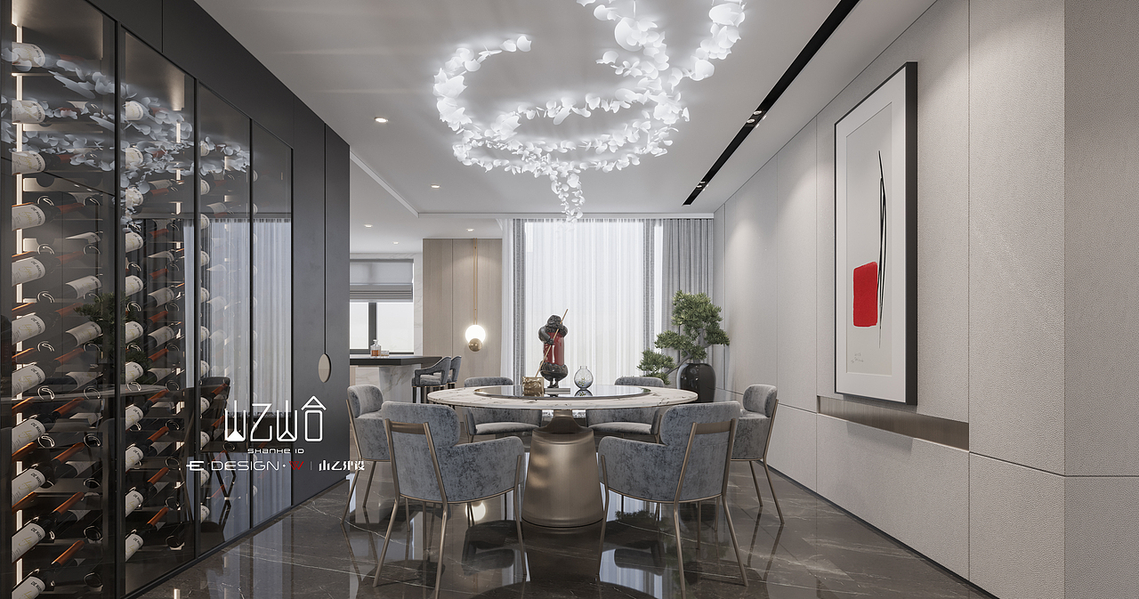 现代轻奢大别墅.异地设计北京