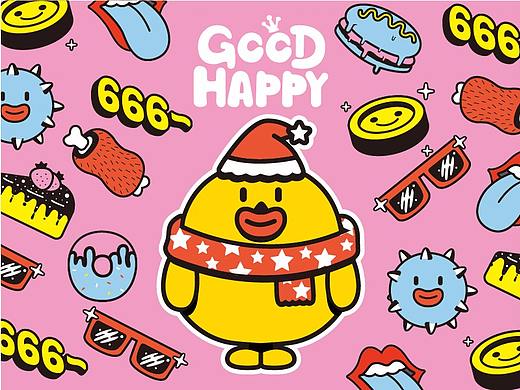 小黄逗卡通形象设计