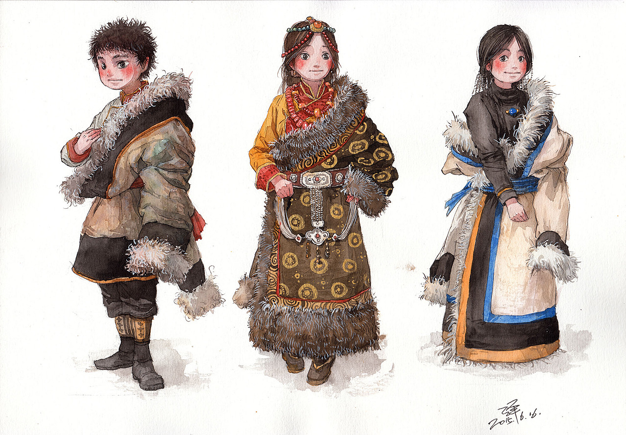 漫画《仓央嘉措》近期（图ZMzIwODE5OTY=） - 中/长篇漫画 - 站酷设计师格子炒饭原创素材 - 站酷ZCOOL