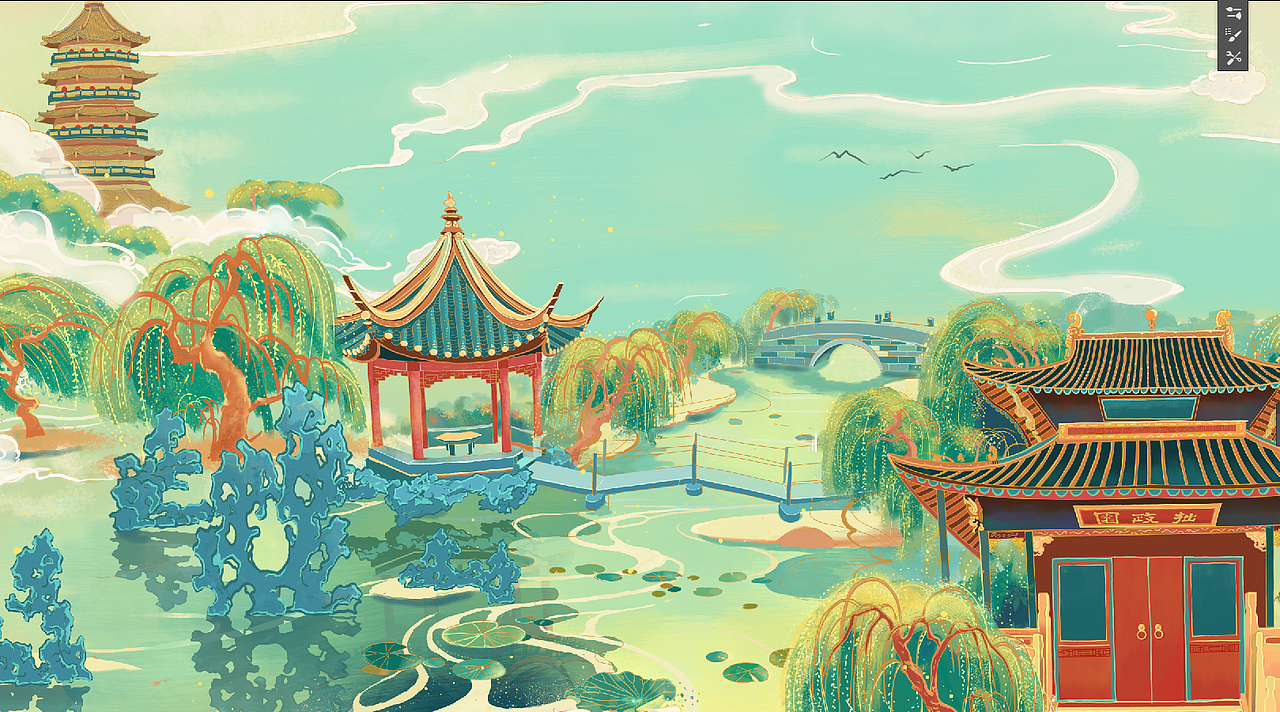 苏州文创包装插画设计