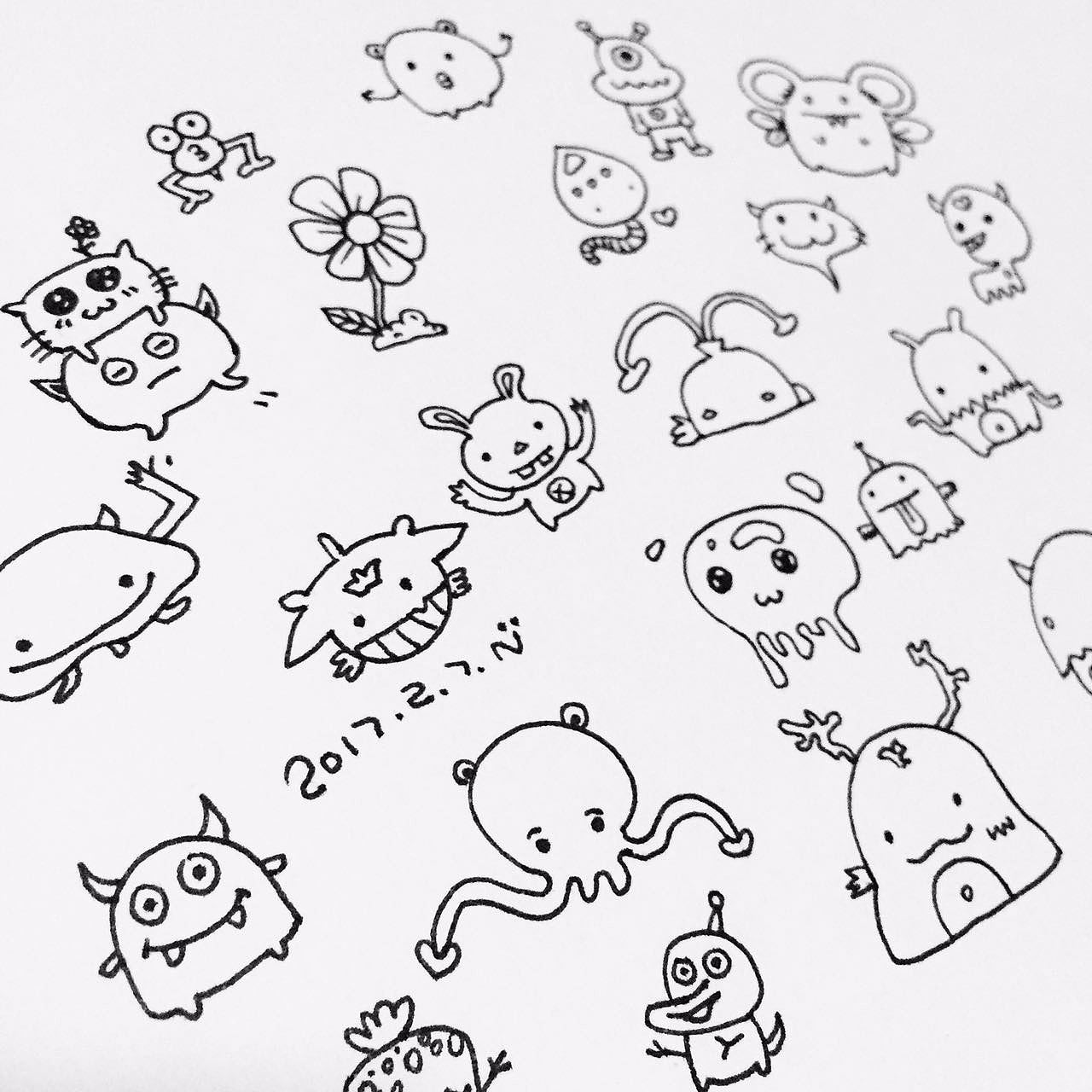手绘 萌宠走一波
