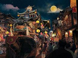 国风插画