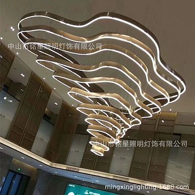 多层梯田云朵造型灯 铭星灯饰工厂 专业定制