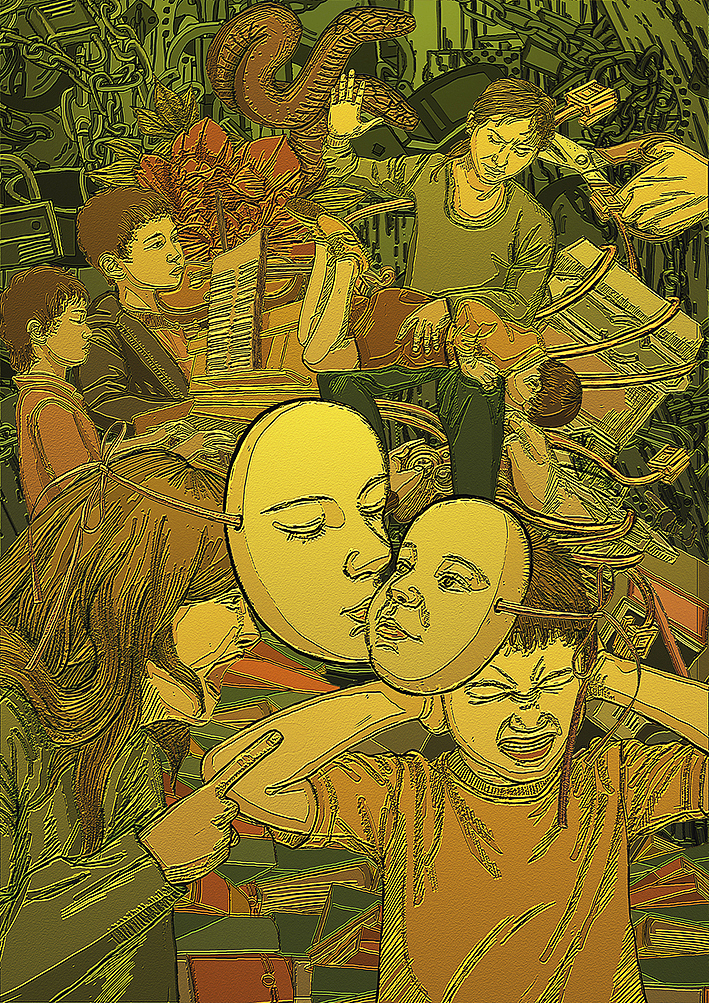 《面具》——基于荣格心理学的隐喻性文具品牌设计