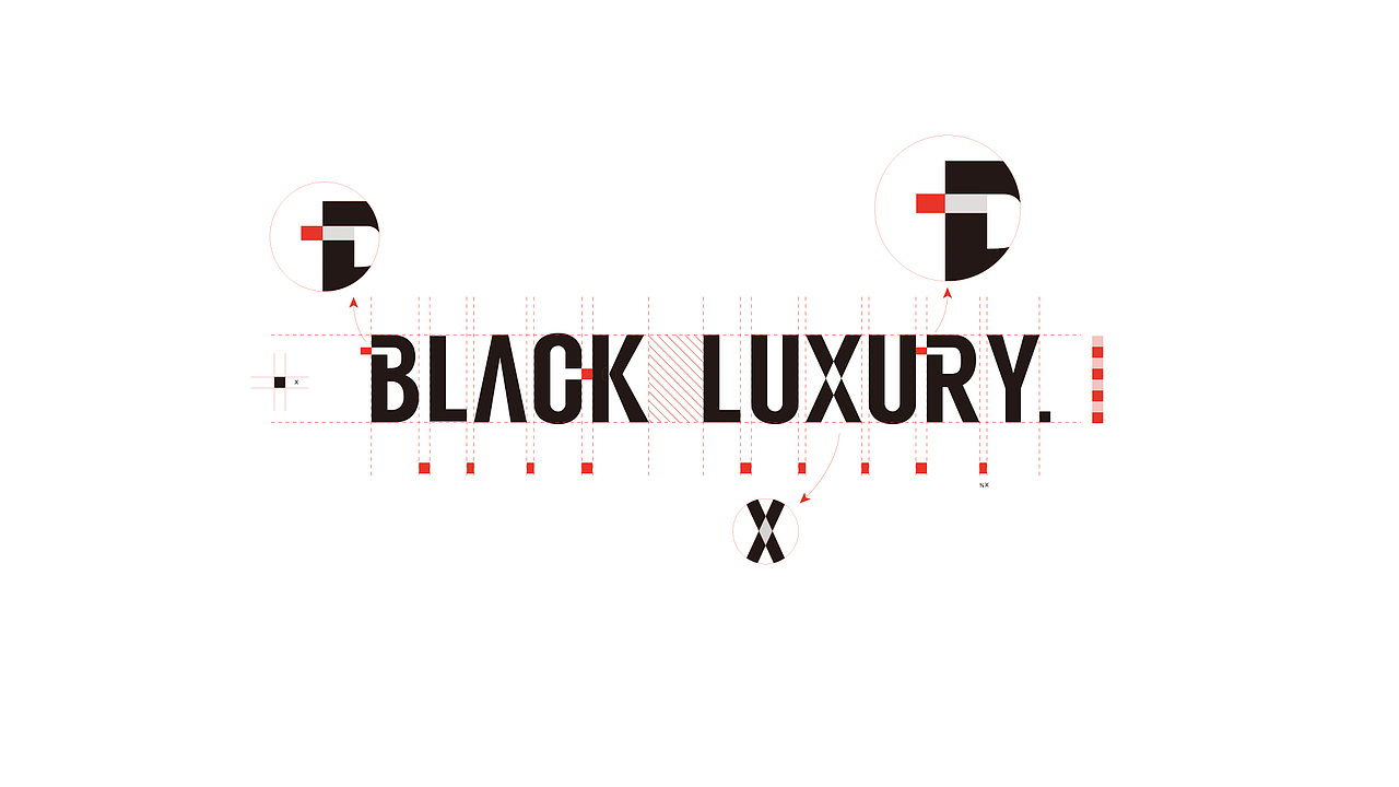 黑奢 品牌标志设计LOGO设计（图ZMjU5MDQ5ODA0） - 品牌 - 站酷设计师零似零原创素材 - 站酷ZCOOL