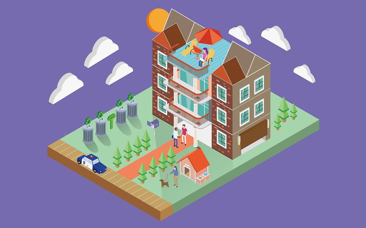 2.5d原创插画作品|插画|商业插画|海白鸽 - 原创作品 - 站酷 (zcool)