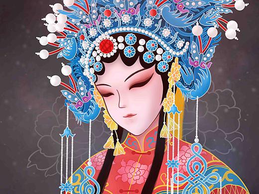 京剧花旦