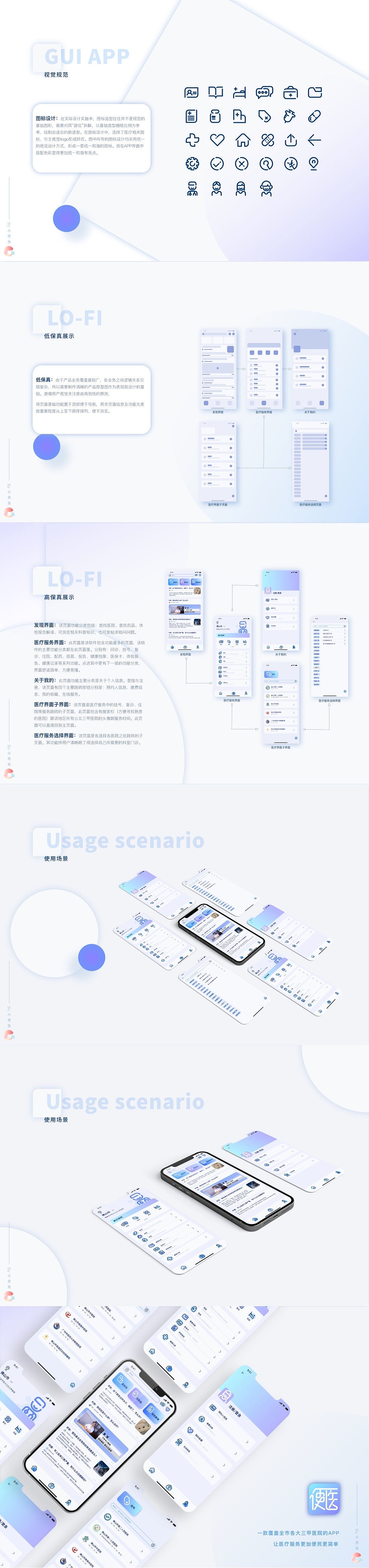 健康医疗APP ui设计（图ZMzA1Nzc2MTk2） - APP界面 - 站酷设计师水煮鱼要画画原创素材 - 站酷ZCOOL