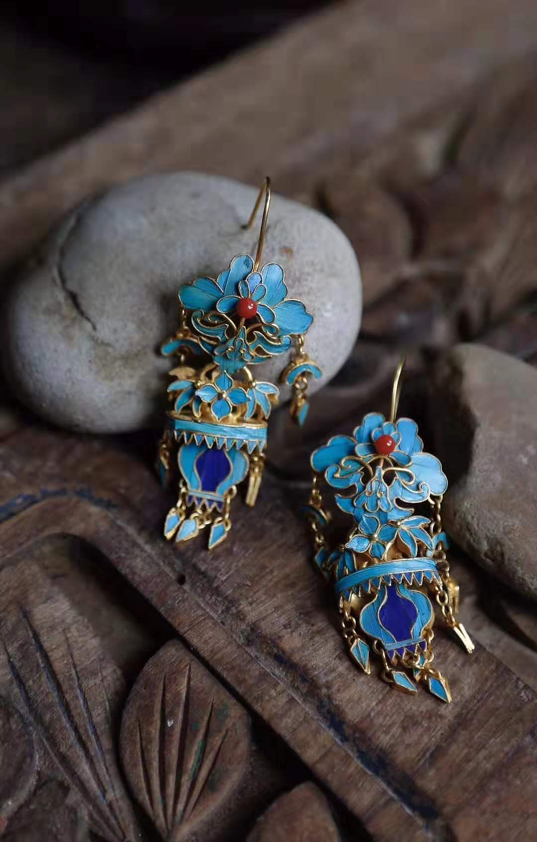 点翠|手工艺|首饰设计|zjt2421_原创作品-站酷zcool