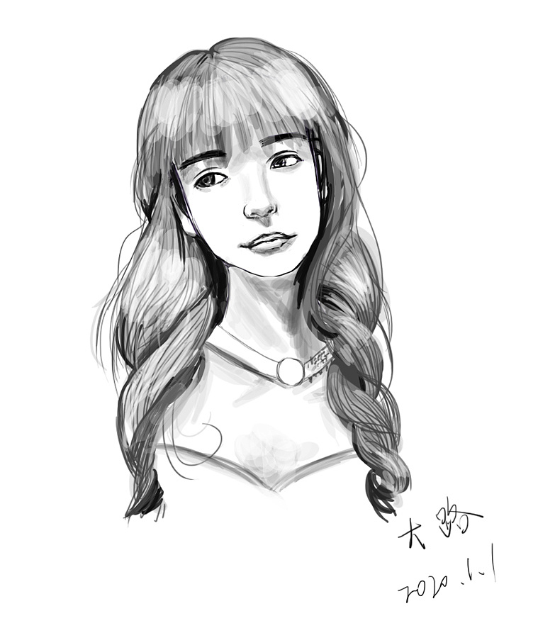 假装文静的女孩（图ZMTkxNzUxMDI0） - 创作习作 - 站酷设计师嘻哈阿诺仔原创素材 - 站酷ZCOOL