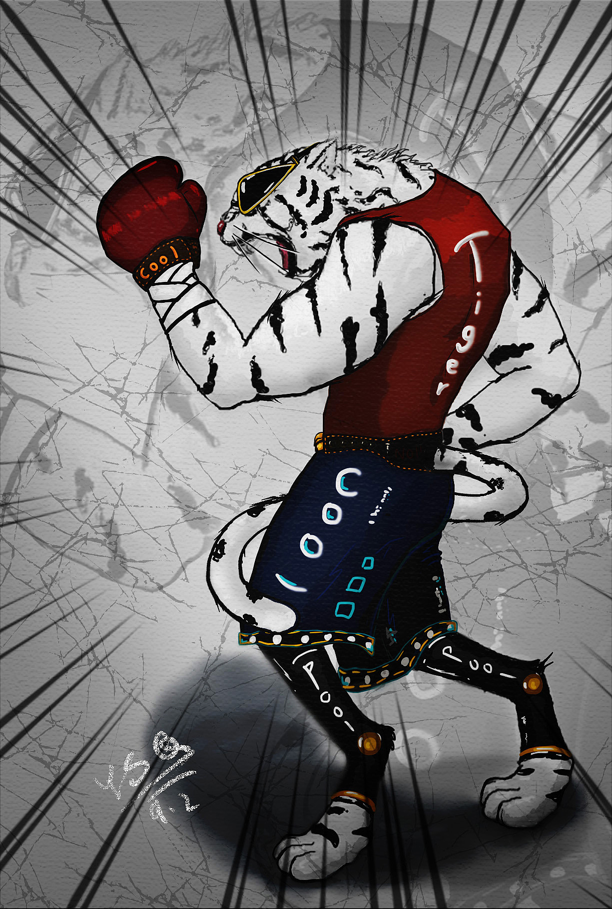 潮虎|插画|商业插画|秋哥儿 - 原创作品 - 站酷 (zcool)