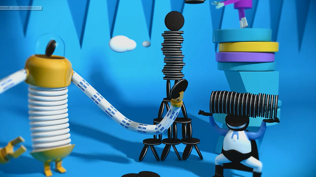 奥利奥三维广告动画短片练习