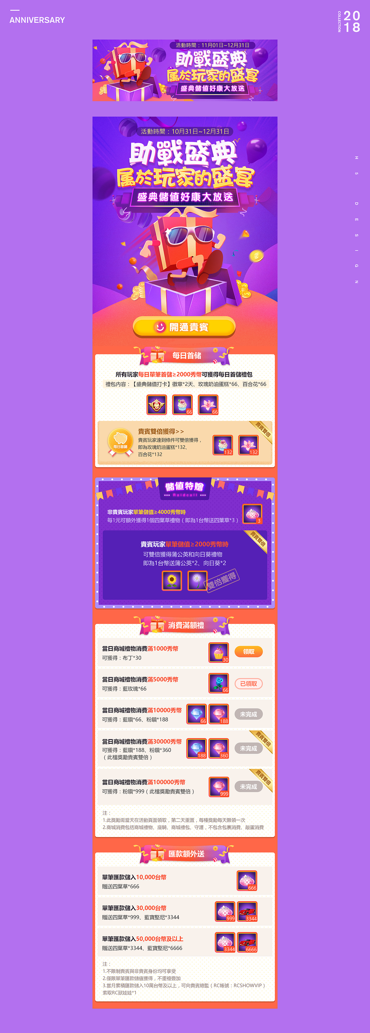 2016-2018 运营活动专题H5